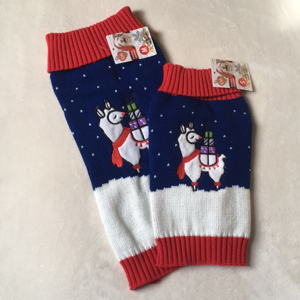 Adorable Pet Central Lama Dog 🐕 Sweater